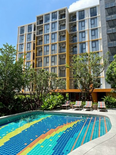 9R0679 คอนโดมิเนียม 1 ห้องนอน 1 ห้องน้ำ ให้เช่าเดือนละ 25,000 บาท โซนวิชิต