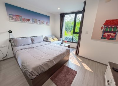 9R0698 คอนโดมิเนียม 1 ห้องนอน 1 ห้องน้ำ ให้เช่าเดือนละ 15,000 บาท โซนวิชิต