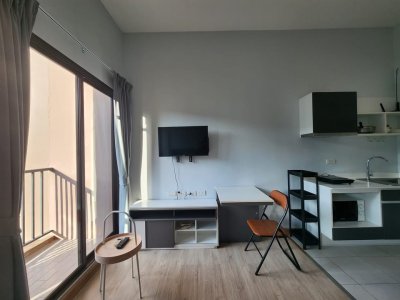 9R0753 คอนโดมิเนียม ห้องสตูดิโอ ให้เช่าเดือนละ 15,000 บาท โซนวิชิต