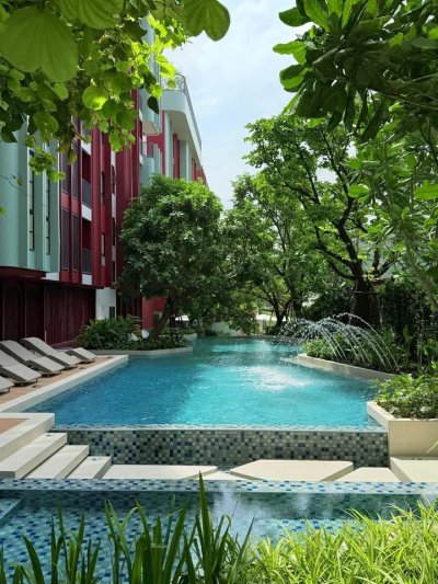 9R0768 คอนโดมิเนียม 1 ห้องนอน 1 ห้องน้ำ ให้เช่าเดือนละ 23,000 บาท โซนวิชิต