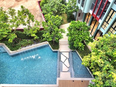 9R0776 คอนโดมิเนียม 1 ห้องนอน 1 ห้องน้ำ ให้เช่าเดือนละ 20,000 บาท โซนวิชิต