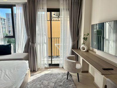 9R0778 คอนโดมิเนียม 1 ห้องนอน 1 ห้องน้ำ ให้เช่าเดือนละ 16,000 บาท โซนวิชิต