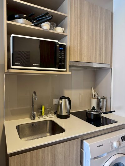 9R0778 คอนโดมิเนียม 1 ห้องนอน 1 ห้องน้ำ ให้เช่าเดือนละ 16,000 บาท โซนวิชิต