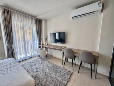 9R0778 คอนโดมิเนียม 1 ห้องนอน 1 ห้องน้ำ ให้เช่าเดือนละ 16,000 บาท โซนวิชิต