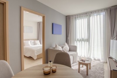 9R0783 คอนโดมิเนียม 2 ห้องนอน 1 ห้องน้ำ ให้เช่าเดือนละ 30,000 บาท โซนวิชิต