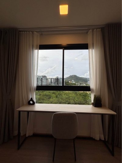 9R0807 The BASE Bukit Condominium คอนโดมิเนียม ห้องสตูดิโอ ให้เช่าเดือนละ 17,000 บาท โซนวิชิต