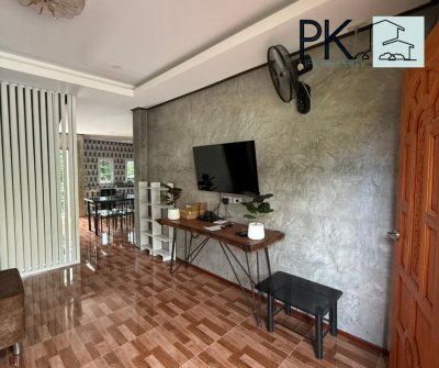 9R0812 ให้เช่าบ้านแฝดสองชั้น 2 ห้องนอน 2 ห้องน้ำ ราคา 35,000/เดือน โซนวิชิต
