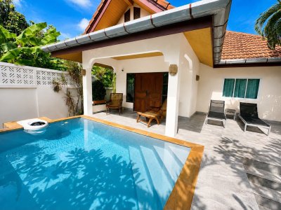 9R0821 ให้เช่า pool villa 2 ห้องนอน 2 ห้องน้ำ ราคา 50,000/เดือน โซนวิชิต