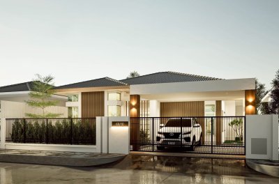 9S0092 ขายบ้านเดี่ยวชั้นเดียว ราคา 6,990,000 บาท 3 ห้องนอน 2 ห้องน้ำ โซนวิชิต