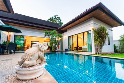 2R0036 ให้เช่า pool villa 3ห้องนอน3ห้องน้ำ ขนาด 137ตรว ราคา 95,000/เดือน โซนเชิงทะเล,ถลาง
