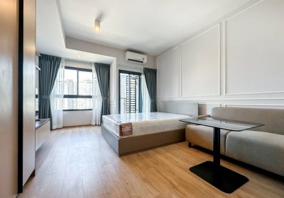 Ideo Rama 9 near MRT Phra Ram 9 Fully Furnished 27 sqm.