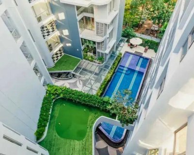 Down Town 49 near BTS Phrom Phong 2 bed 62.4 sqm.