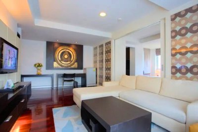 1-BR Serviced Apt. near MRT Sukhumvit 1 Bed 1 Bath 55 m². Fully Furnished