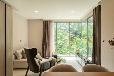 Fynn Sukhumvit 31 near MRT Sukhumvit and BTS Asok 2 Beds 2 Baths 70 m². Fully Furnished