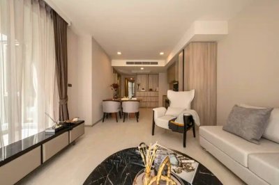 Fynn Sukhumvit 31 near MRT Sukhumvit and BTS Asok 2 Beds 2 Baths 70 m². Fully Furnished