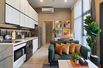 The Line Sukhumvit 101 near BTS Punnawithi 1 Bed 1 Bath 33.25 m². Fully Furnished