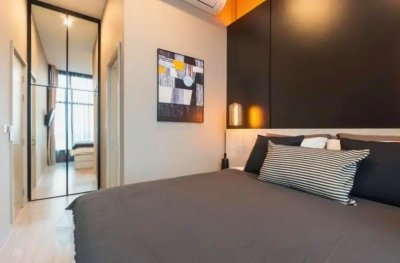 The Line Sukhumvit 101 near BTS Punnawithi 1 Bed 1 Bath 33.25 m². Fully Furnished