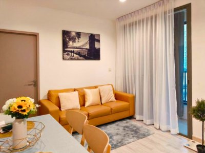 Ideo Mobi Sukhumvit 81 near BTS On Nut 2 Beds 2 Baths 60 sq. m. Fully Furnished