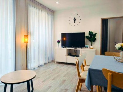 Ideo Mobi Sukhumvit 81 near BTS On Nut 2 Beds 2 Baths 60 sq. m. Fully Furnished