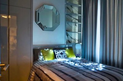 The Edge Sukhumvit 23 near BTS Asok & MRT Sukhumvit  1 Bed 1 Bath 30 m². Fully Furnished