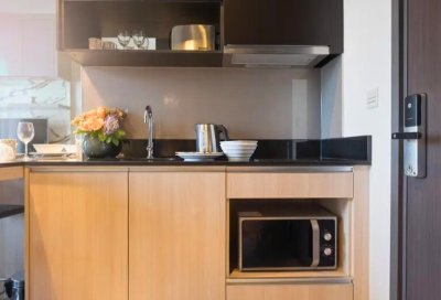 The Edge Sukhumvit 23 near BTS Asok & MRT Sukhumvit  1 Bed 1 Bath 30 m². Fully Furnished