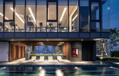 The Line Asoke near MRT Phra Ram 9 for rent 34 sqm.