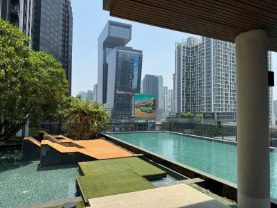 Rhythm Asoke near MRT Phra Ram 9  1 Bed 1 Bath 31.15sq. m. Fully Furnished