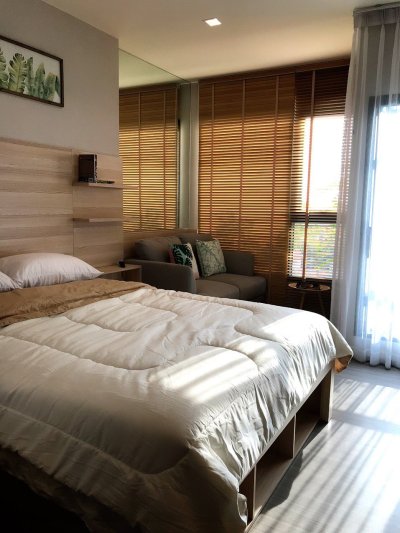 Life Sukhumvit 62 near BTS Bang Chak  1 Bed 1 Bath 25 sq. m. Fully Furnished