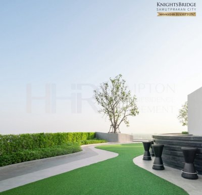 Knightsbridge Sukhumvit-Thepharak Near Thipphawan Station 1 Bed 1 Bath 27 sq m. Fully Furnished