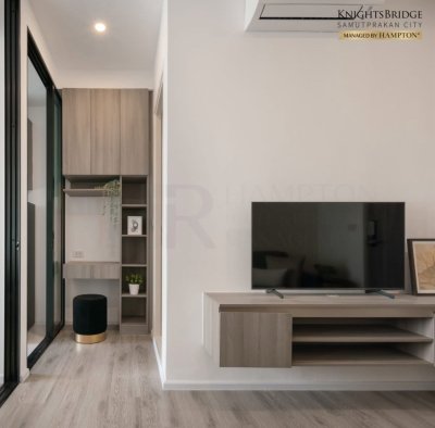 Knightsbridge Sukhumvit-Thepharak Near Thipphawan Station 1 Bed 1 Bath 27 sq m. Fully Furnished