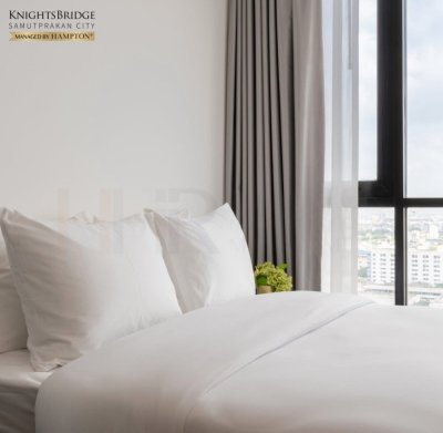 Knightsbridge Sukhumvit-Thepharak Near Thipphawan Station 1 Bed 1 Bath 27 sq m. Fully Furnished
