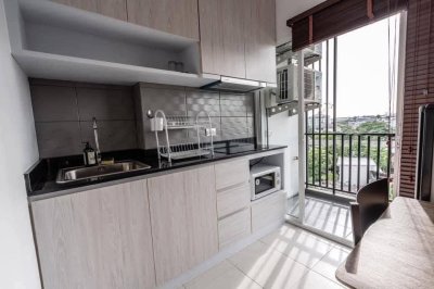 Green Ville 1 near BTS Punnawithi 33 sqm. for rent