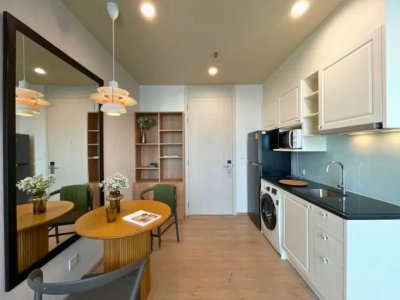 Noble Recole Near MRT Sukhumvit 1 Bed 1 Bath 35 m². Fully Furnished