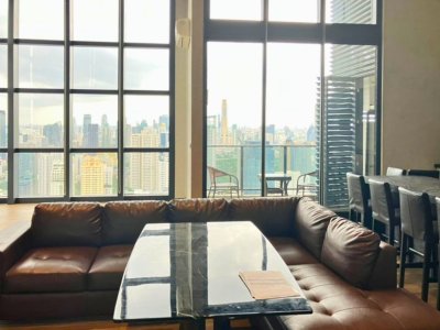 The Lofts Asoke MRT Phetchaburi 2 beds 2 Baths 120 sq. m. Fully Furnished