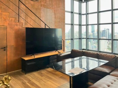 The Lofts Asoke MRT Phetchaburi 2 beds 2 Baths 120 sq. m. Fully Furnished