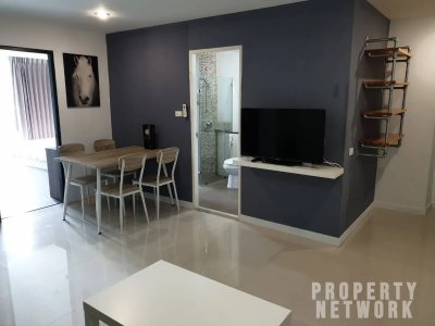 Apartment 8th floor near BTS On Nut 54 sqm. for rent