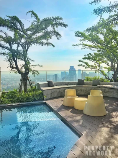 Rhythm Sukhumvit 42 near BTS Ekkamai 1 Bed 1 Bathroom 49 sqm. Fully Furnished