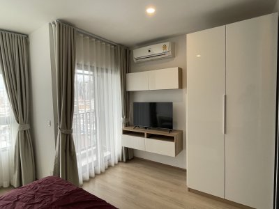 Life Rama4-Asoke near MRT Queen Sirikit 1 Bed 1 Bathroom 26 sqm. Fully Furnished