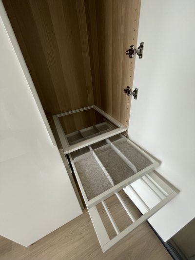 Life Rama4-Asoke near MRT Queen Sirikit 1 Bed 1 Bathroom 26 sqm. Fully Furnished