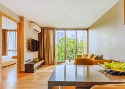 2-BR Serviced Apt. near BTS Thong Lor 2 Beds 2 Bathrooms 80 m². Fully Furnished