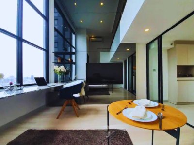 Knightsbridge Prime Sathorn near BTS Saint Louis 1 Bed 1 Bathrooms 37 m². Fully Furnished