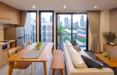 1-BR Serviced Apt. near BTS Nana 1 Bed 1 Bathroom 50 m². Fully Furnished