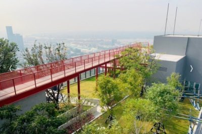 Aspire Sukhumvit Rama4 near BTS Phra khanong  25.50 m². Fully Furnished