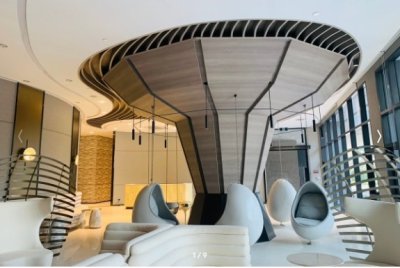 Aspire Sukhumvit Rama4 near BTS Phra khanong  25.50 m². Fully Furnished