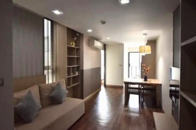 2-BR Serviced Apt. near BTS Phra Khanong 2 Bedrooms 2 Bathrooms 60 m². Fully Furnished