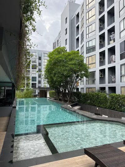 The Nest Sukhumvit 71 near BTS Phra Khanong 1 Bedroom 1 Bathroom 29 m². Fully Furnished