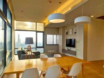 Circle Living Prototype near BTS Asoke, ARL Makkasan and MRT Phetchaburi 3 Bedrooms 2 Bathrooms 130 m². Fully Furnished