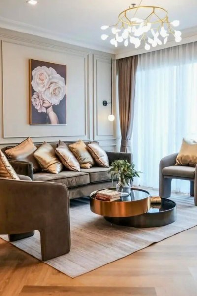 Nusasiri Grand Condo near BTS Ekkamai 3 Beds 2 Baths 155 m². Fully Furnished