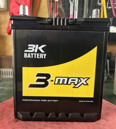 เปลี่ยนแบตเตอรี่ 12v รถยนต์ byd atto3แบตเตอรี่ 3K MAX60BL 