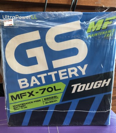 แบตเตอรี่ GSMFX70L 65 แอมป์